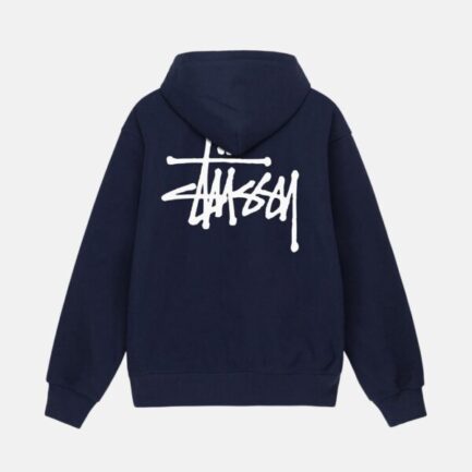 BASIC STÜSSY BLUE HOODIE