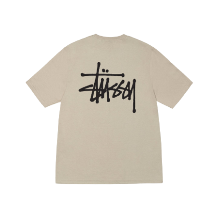 BASIC STÜSSY TEE OFF WHITE