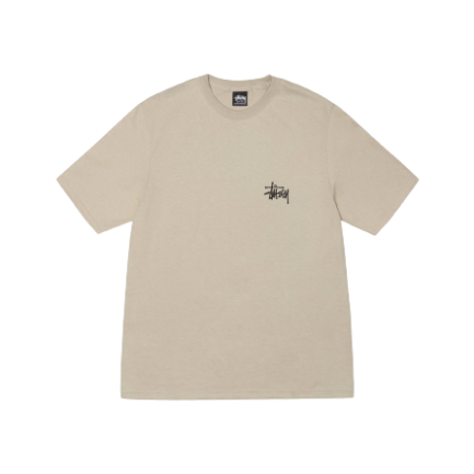 BASIC STÜSSY TEE OFF WHITE