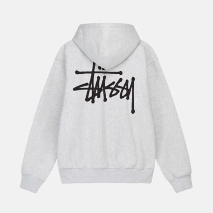 BASIC STÜSSY WHITE HOODIE