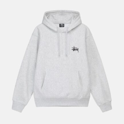 BASIC STÜSSY WHITE HOODIE