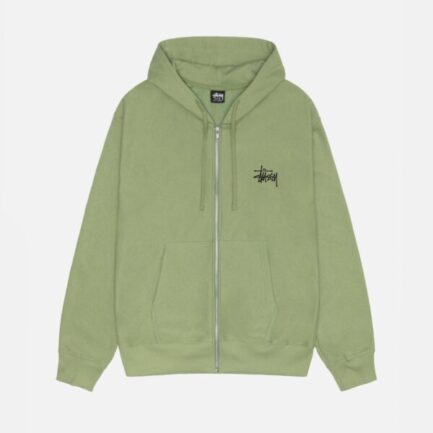 BASIC STÜSSY ZIP HOODIE