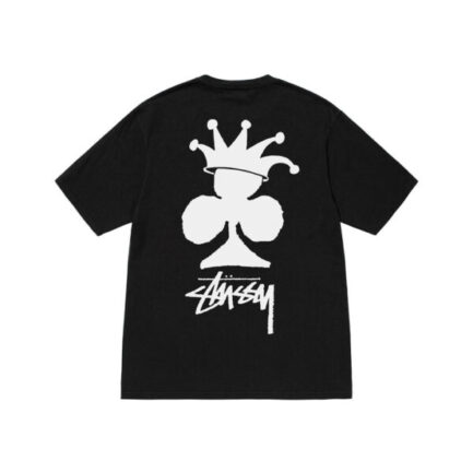 CLUB CROWN PIGMENT DYED BLACK TEE