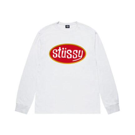 PITSTOP LS SWEATSHIRT-WHITE