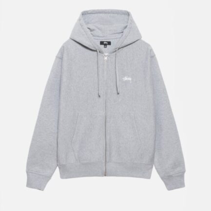 STOCK LOGO ZIP HOODIE