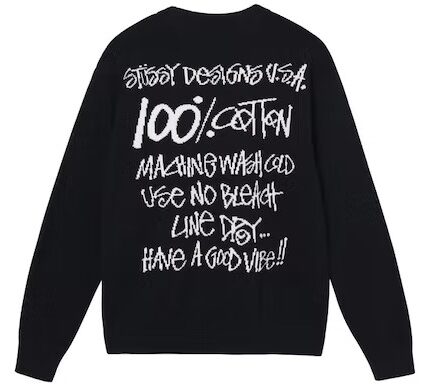 Stussy Care Label Sweater