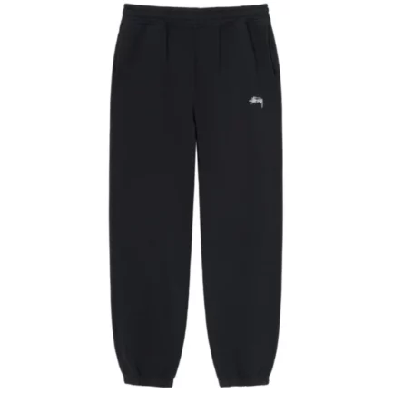 Stussy Stock Logo Black Pant