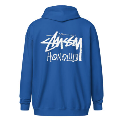 Unisex white Stussy Honolulu Hoodie